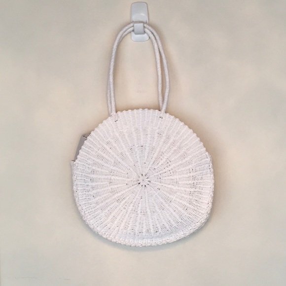 NWTFrench Connection Woven Circle bag - Picture 2 of 3